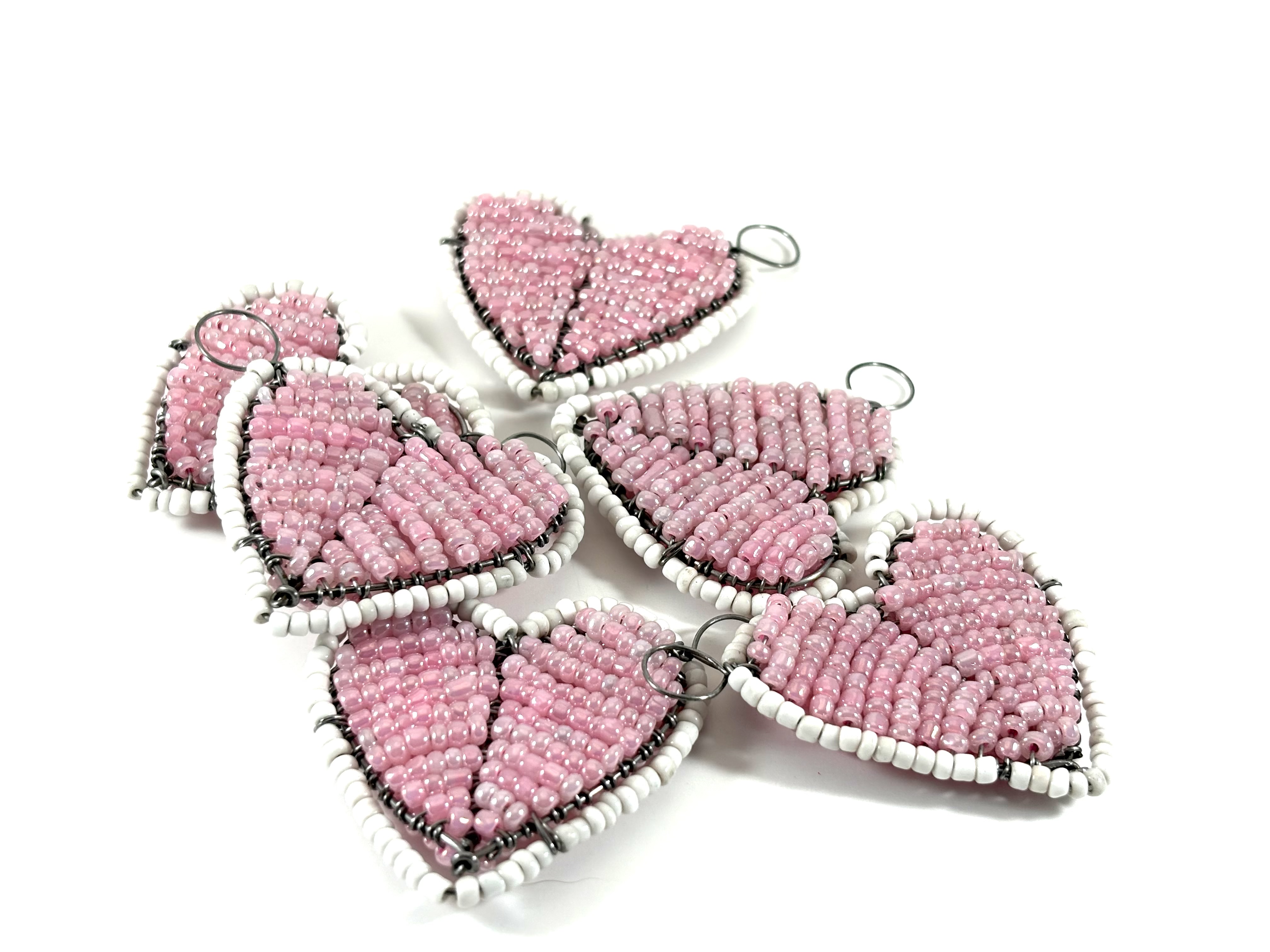 Product Image for Pink & White Heart